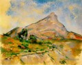 Mont Sainte Victoire 1898 Paul Cezanne Montagne